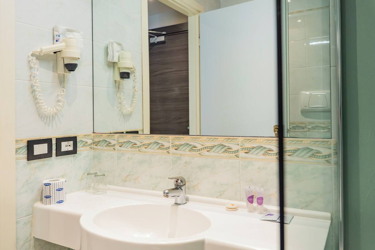 deluxe double or twin room | bathroom | combined shower/bathtub, free toiletries, hair dryer, bidet