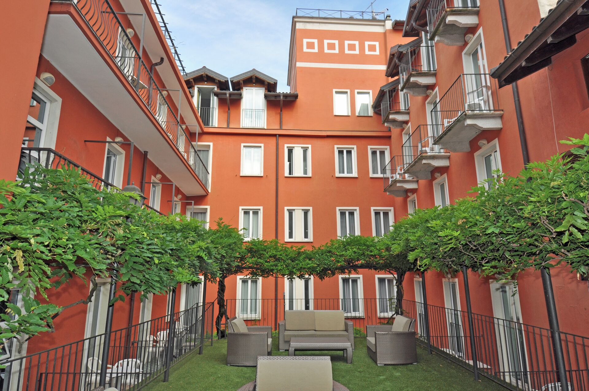 Façade de l’hébergement