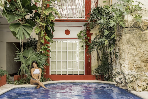 Alberca al aire libre