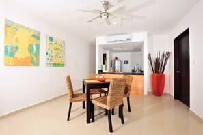 Opções para refeição no quarto