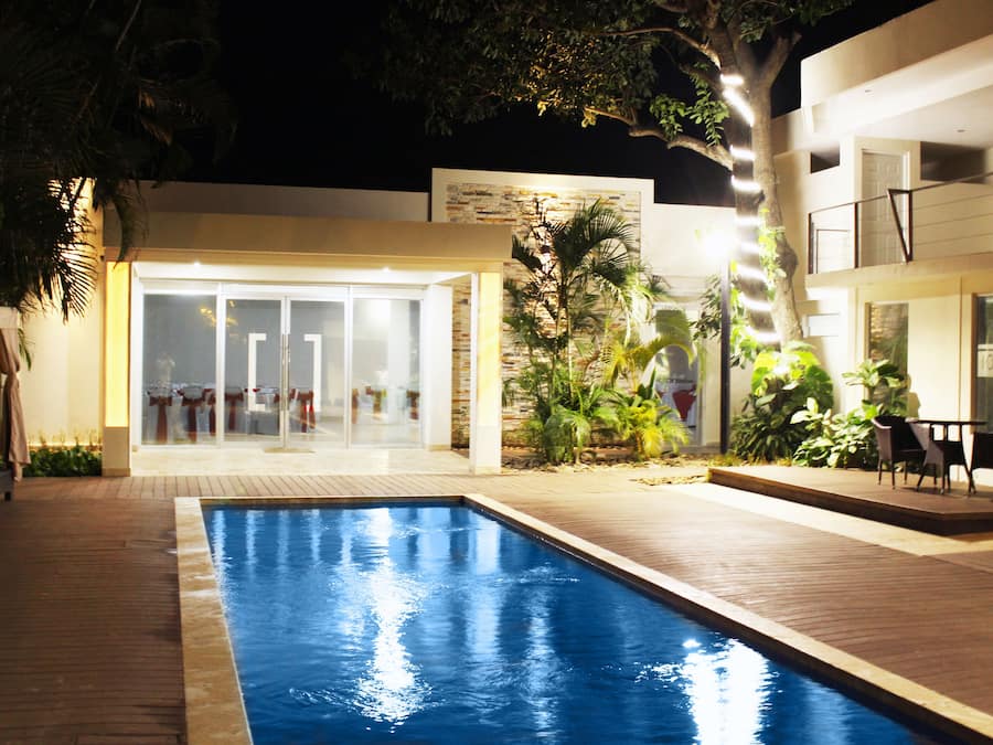 Alberca al aire libre