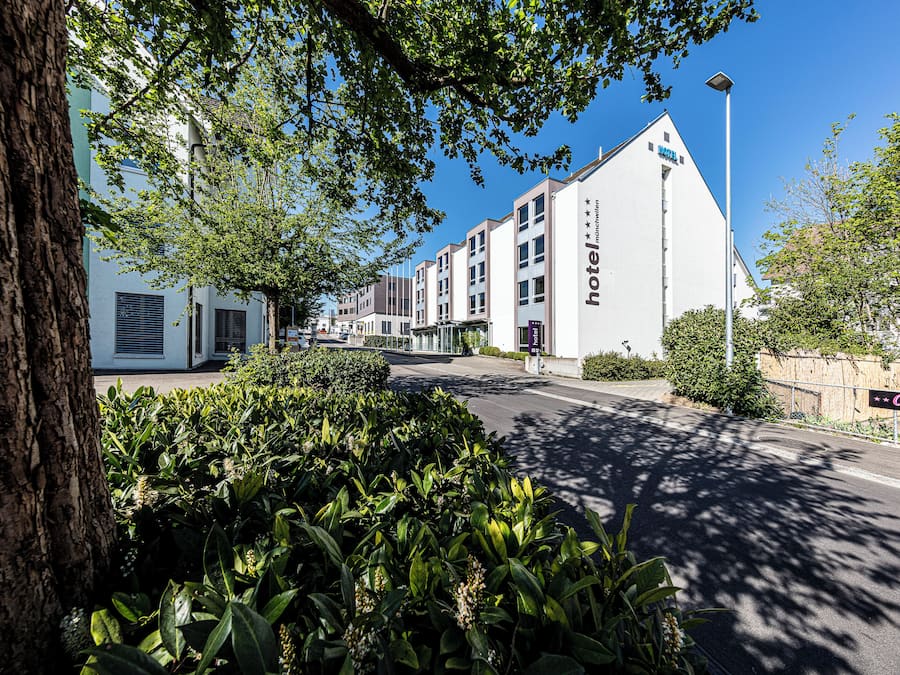 Majoituspaikan julkisivu