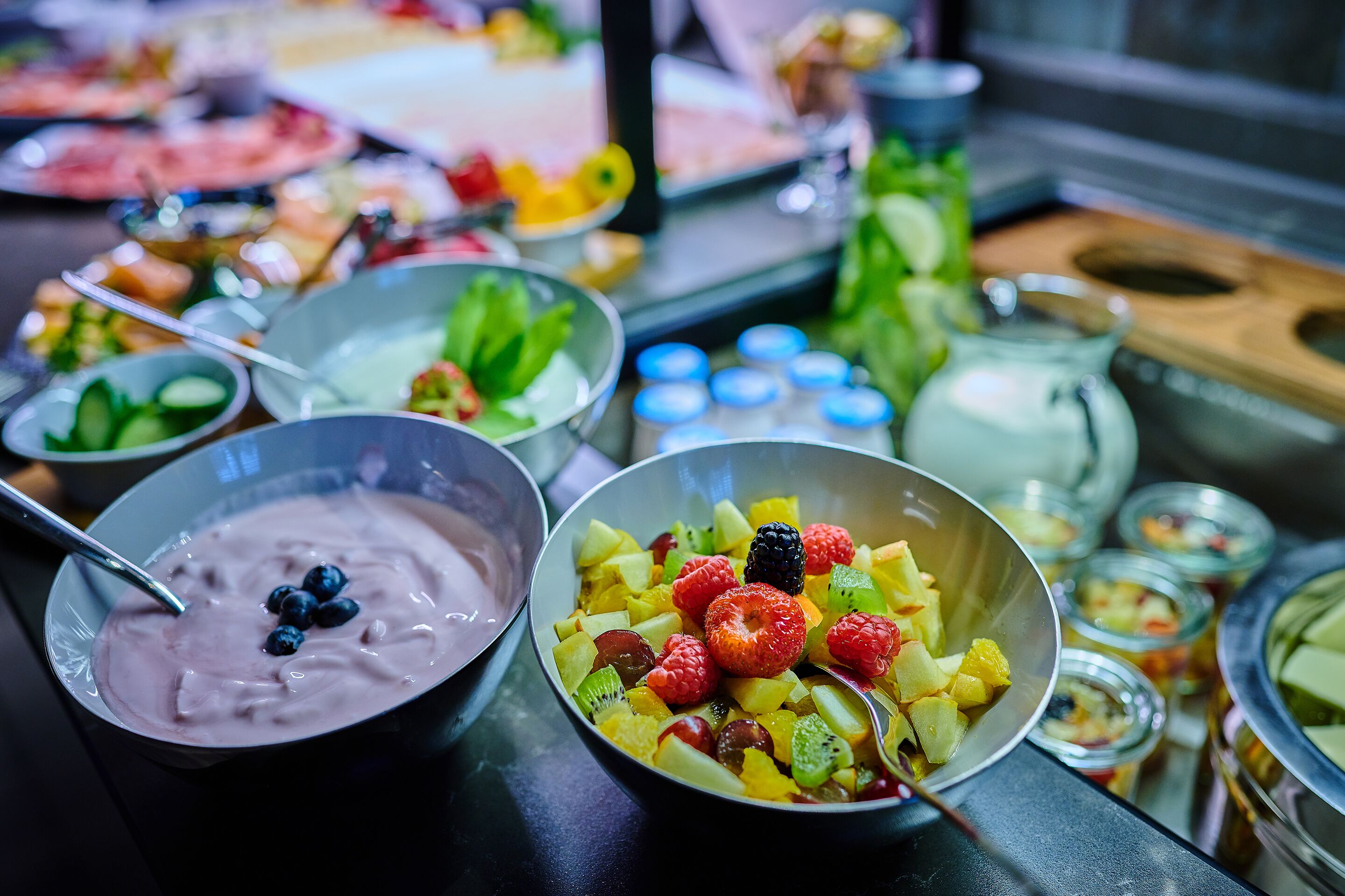 daily buffet breakfast (eur 15.00 per person)