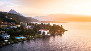 Front of property – evening/night