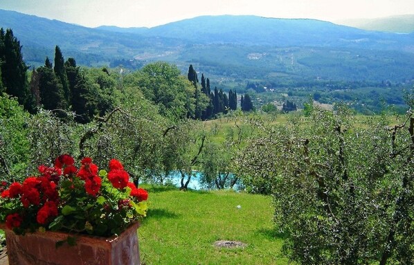 Vue depuis l’hébergement