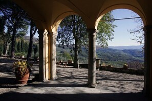 Vue depuis l’hébergement