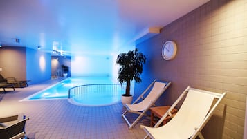 Sauna, dampbad, hot stone-massage, deep tissue-massage, svensk massage