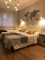 Triple Room | Memory foam beds, desk, free WiFi, bed sheets