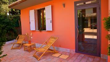 Entrada de l'allotjament