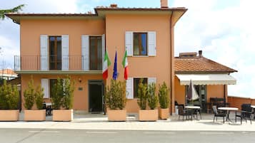 Fassade der Unterkunft