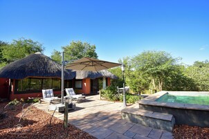 Suite de lujo, 1 cama de matrimonio | Terraza o patio