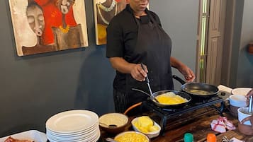 Free daily full breakfast