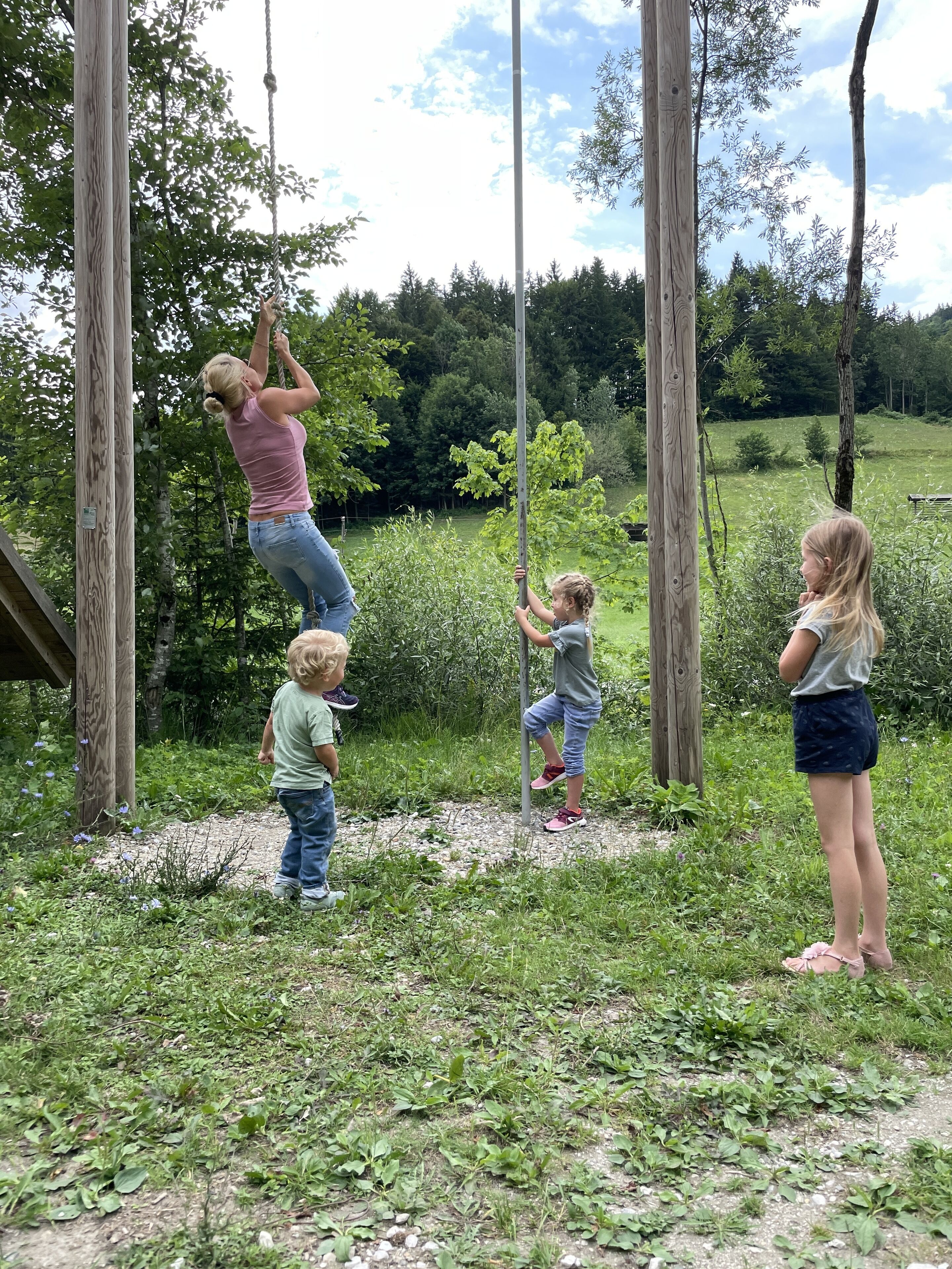 rock climbing wall – indoor