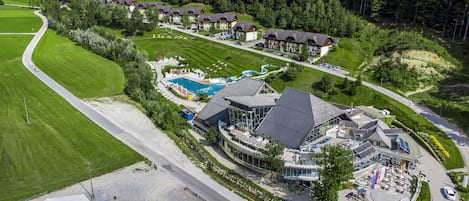 Indoor pool, 2 outdoor pools, open 9:00 AM to 8:00 PM, pool umbrellas