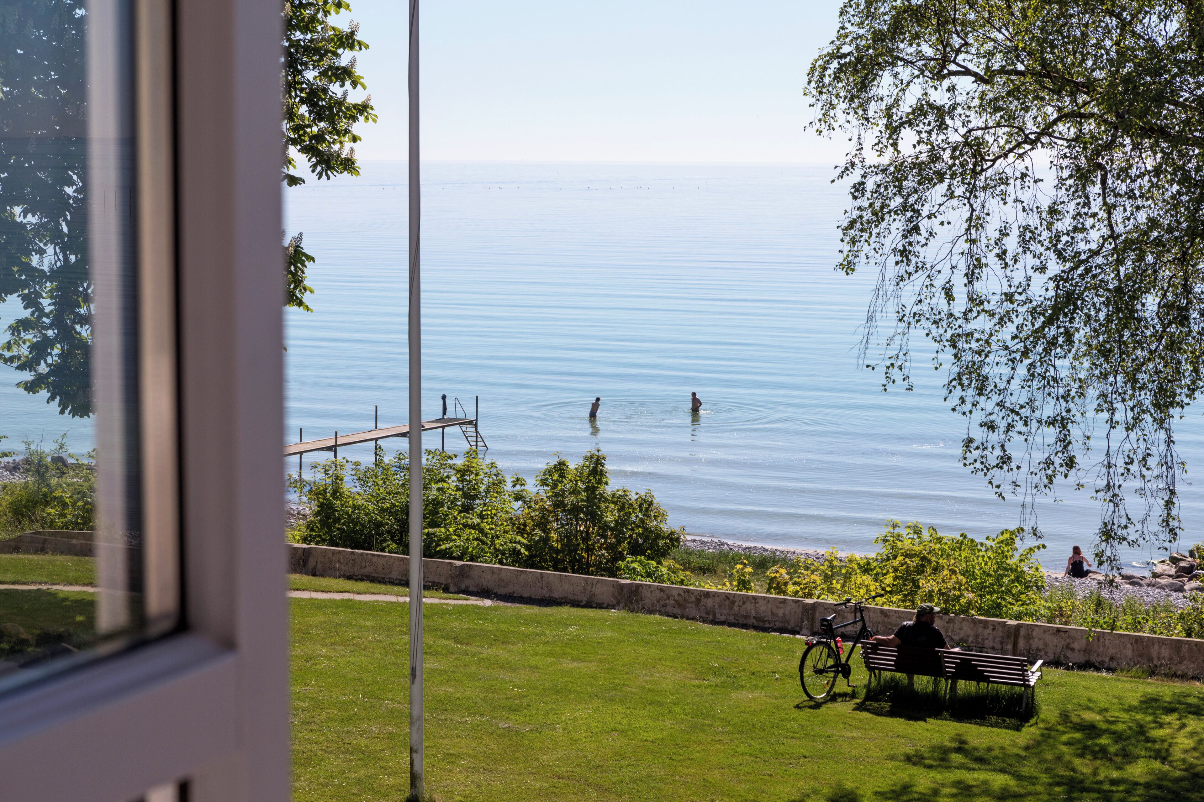 Vue depuis l’hébergement