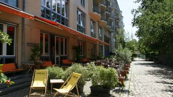 Fassade der Unterkunft