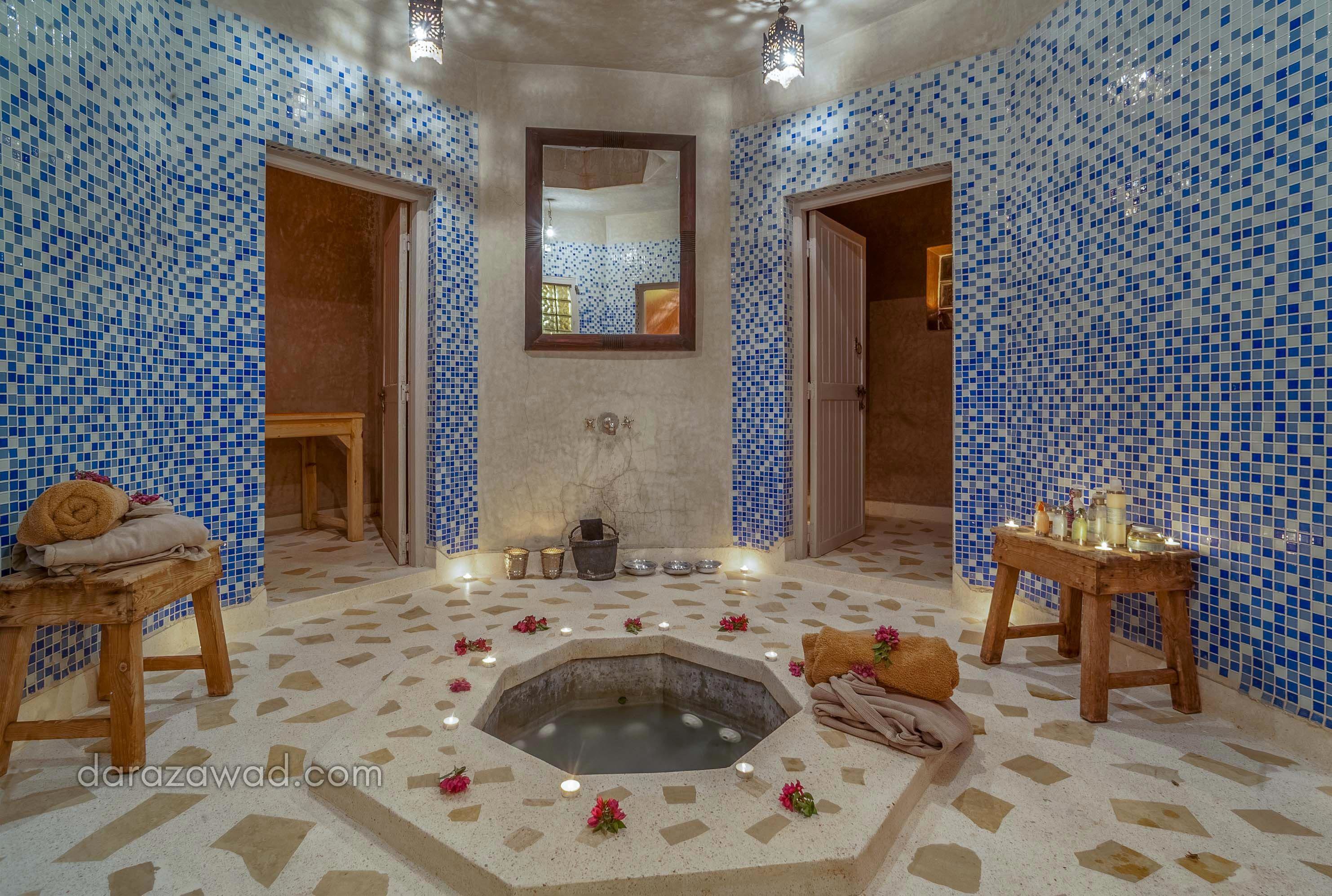 Baño turco/hammam, tratamientos corporales, hidroterapia