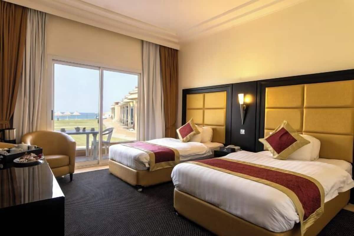 In-room safe, desk, iron/ironing board, free cribs/infant beds