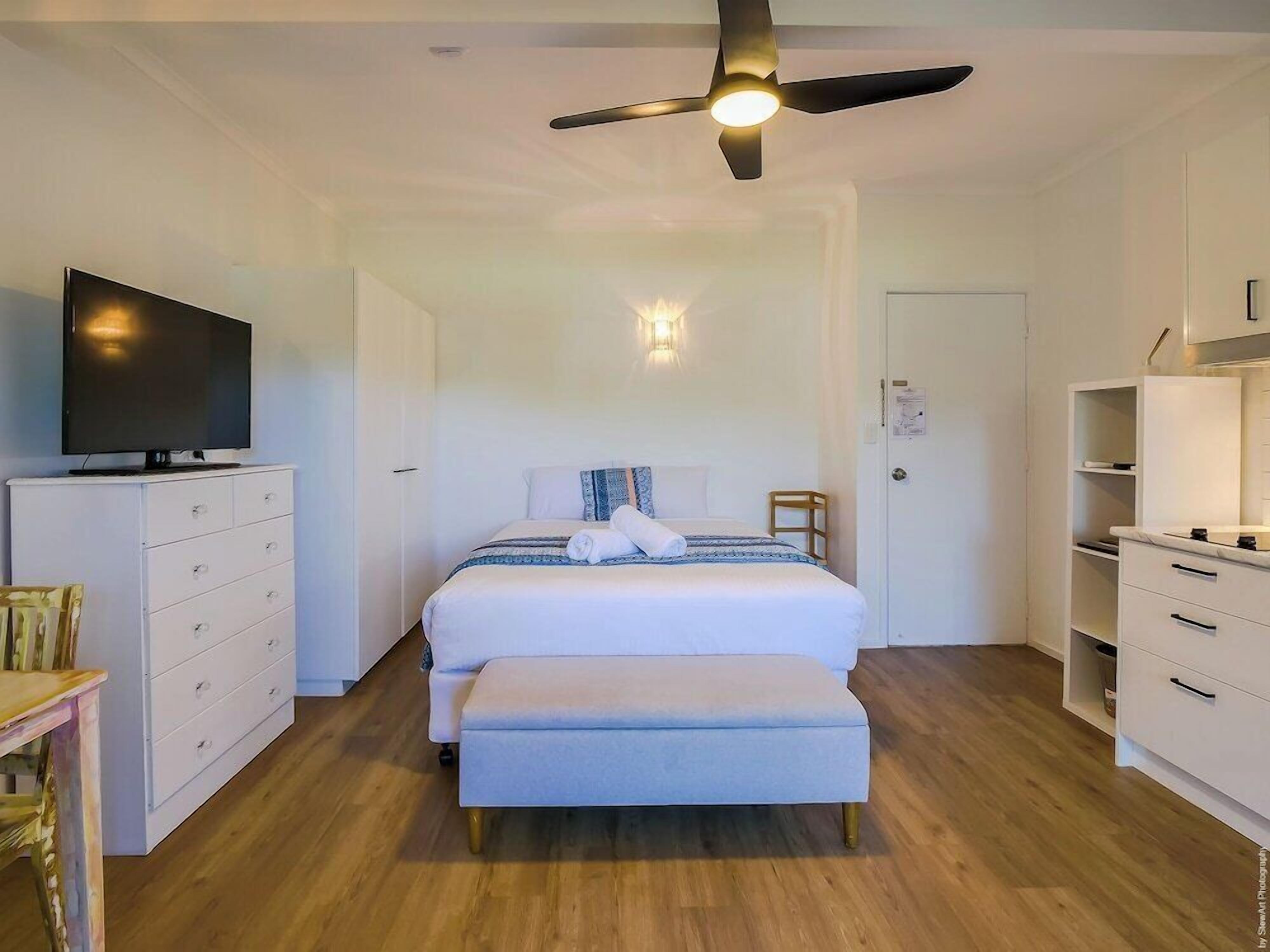 Premium bedding, individually decorated, individually furnished