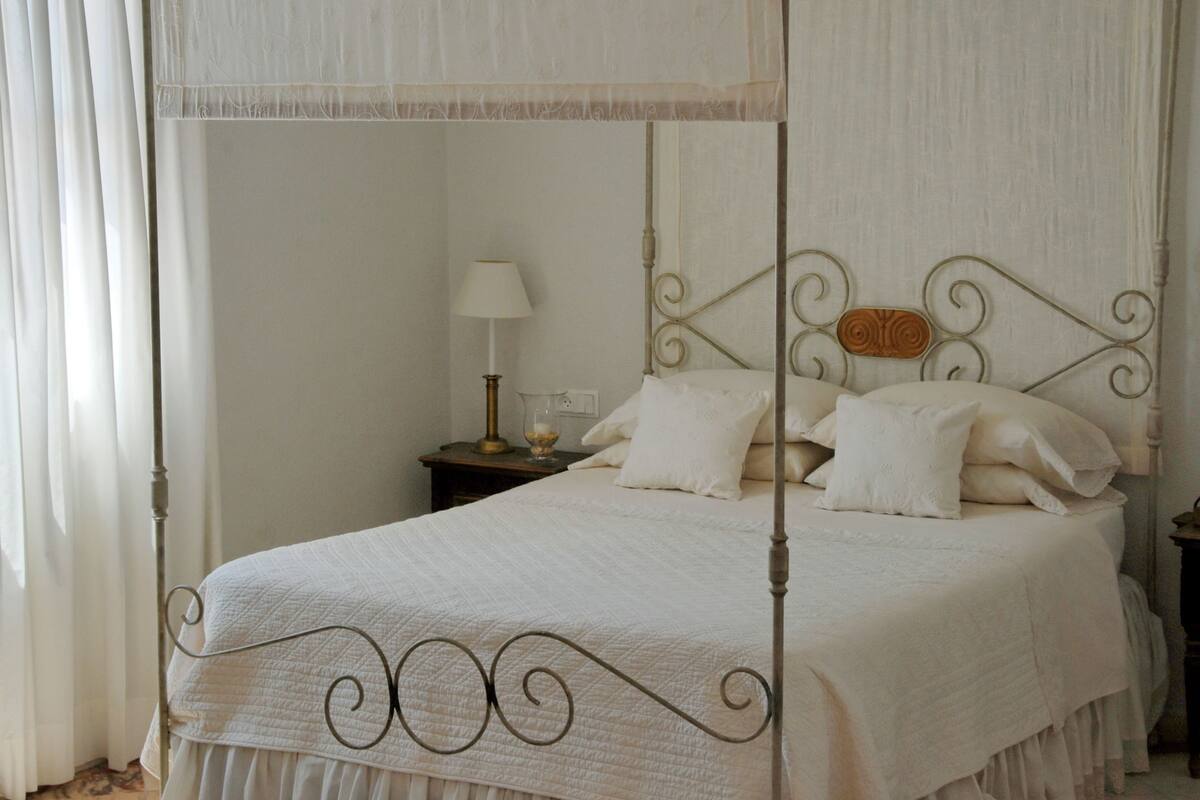 Junior Suite, 1 Queen Bed, Terrace, Pool View | 1 bedroom, Egyptian cotton sheets, Select Comfort beds
