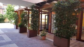 Facciata della struttura