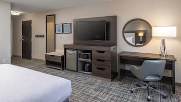 Blackout drapes, iron/ironing board, free WiFi, bed sheets