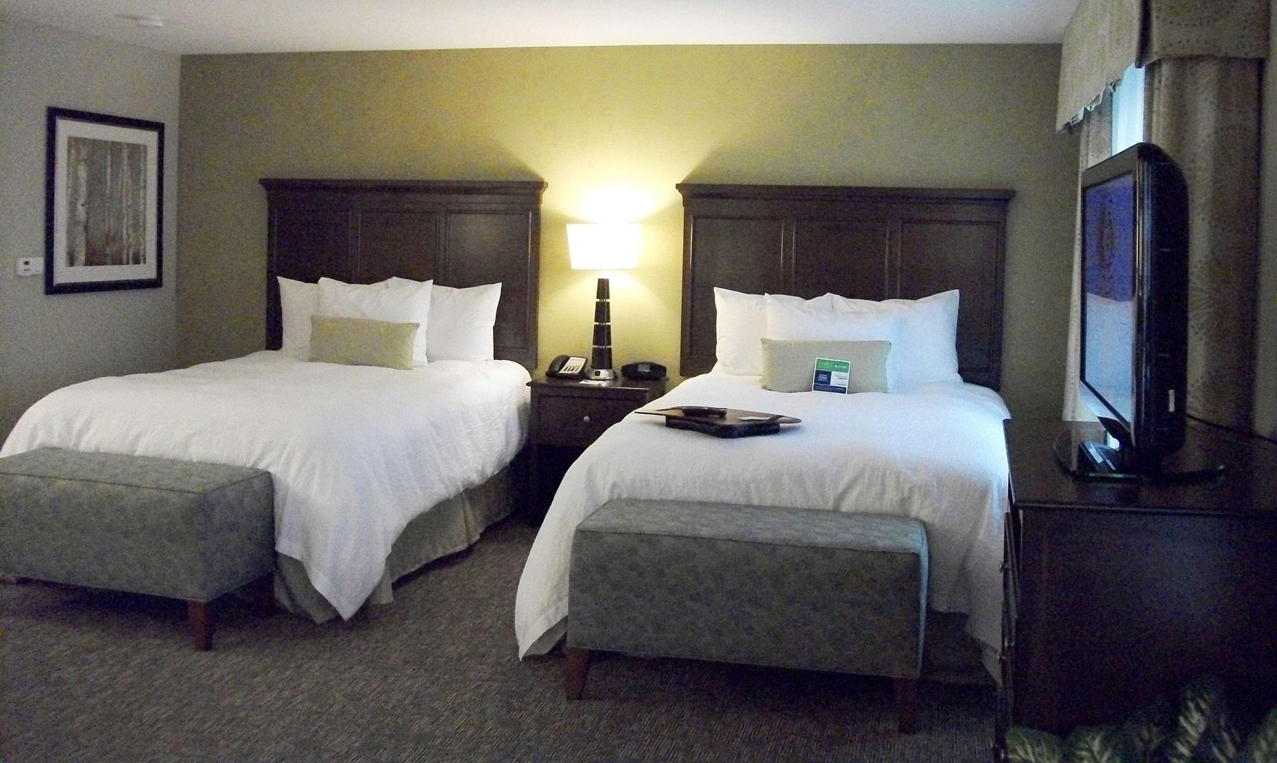Blackout drapes, iron/ironing board, free WiFi, bed sheets