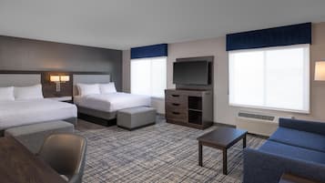 Studio, 2 queensize-senger | Blendingsgardiner, strykejern/-brett, wi-fi (inkludert) og sengetøy