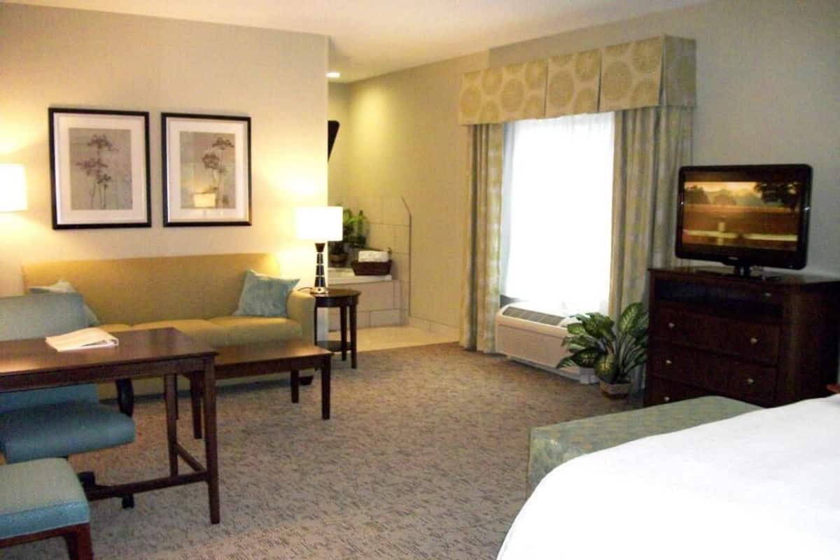 Blackout curtains, iron/ironing board, free WiFi, bed sheets