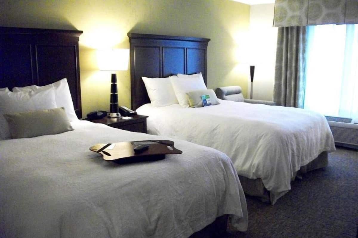 Blackout curtains, iron/ironing board, free WiFi, bed sheets