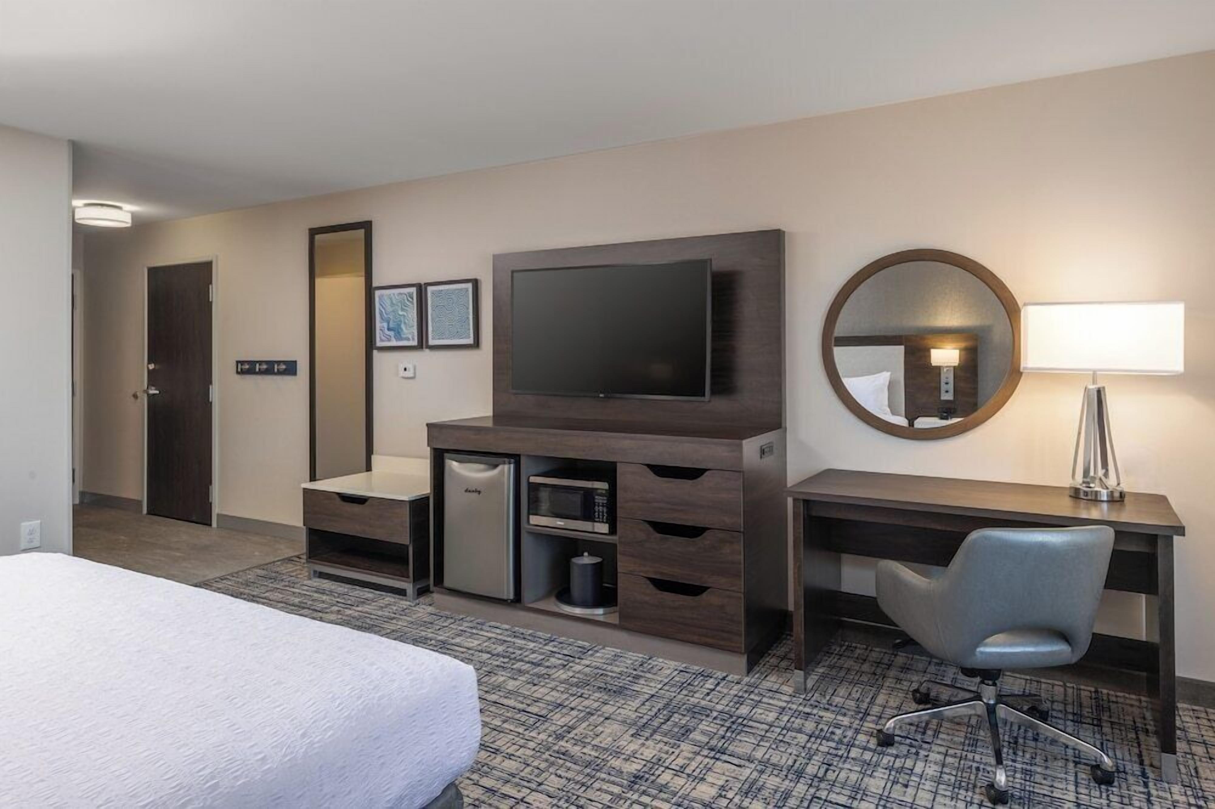Blackout drapes, iron/ironing board, free WiFi, bed sheets