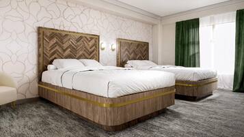 Pillow-top beds, desk, rollaway beds, free WiFi