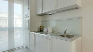 Suite (Extra Large) | Private kitchen | Fridge, microwave, stovetop, dishwasher