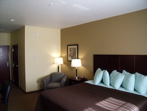 Iron/ironing board, free WiFi, bed sheets, alarm clocks