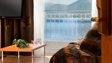 Luxury-Suite, Seeblick | Wohnbereich