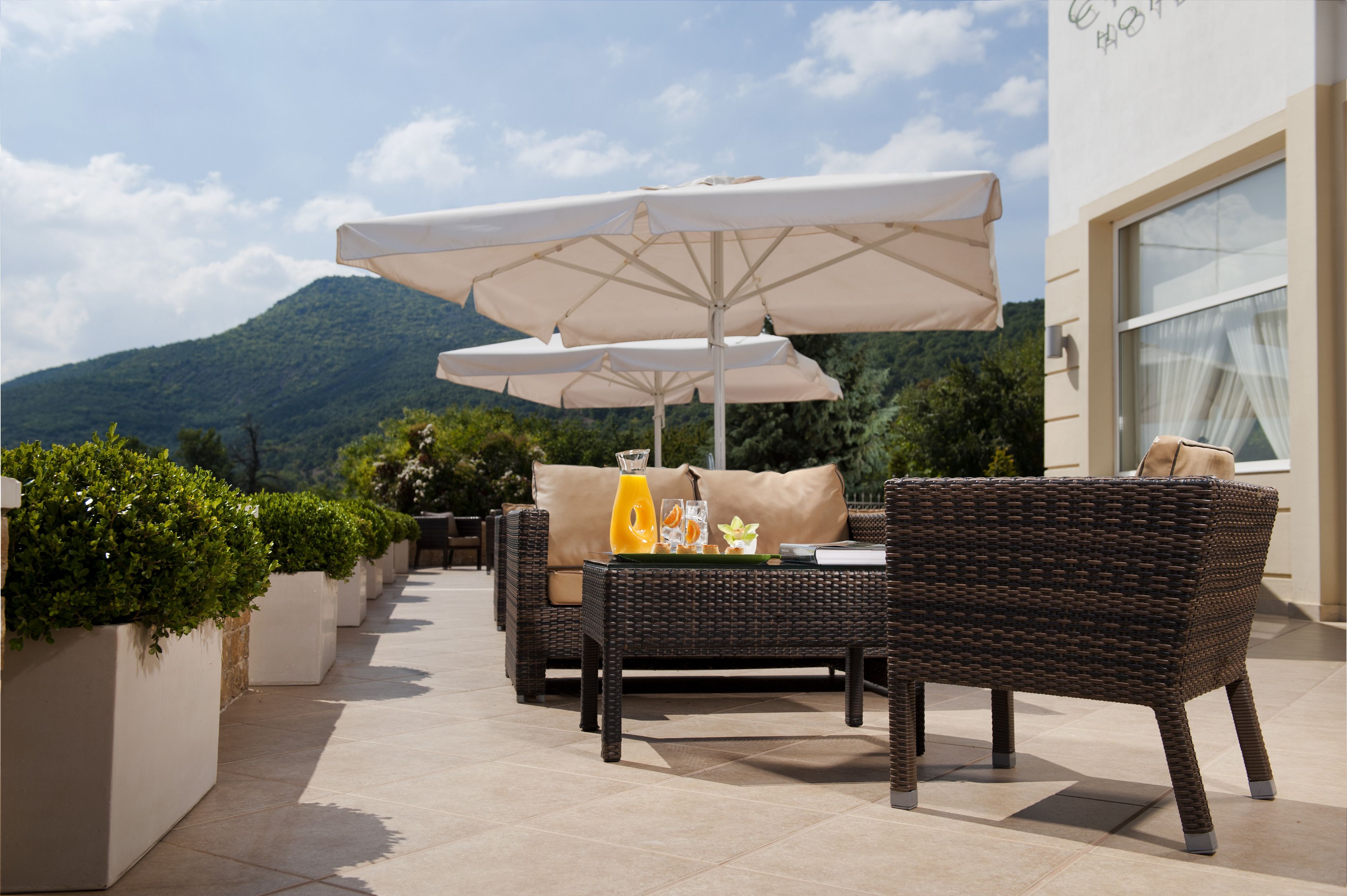 Udendørs spisemuligheder