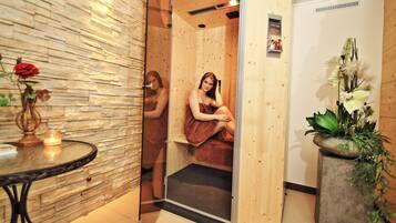 Sauna, massages