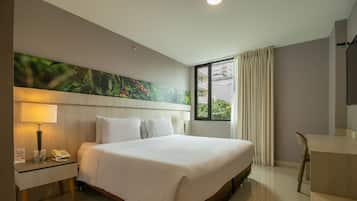 Double Room | Premium bedding, pillowtop beds, in-room safe, individually decorated