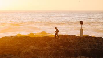 Beach nearby, white sand