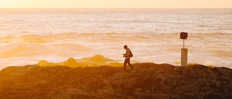 Beach nearby, white sand