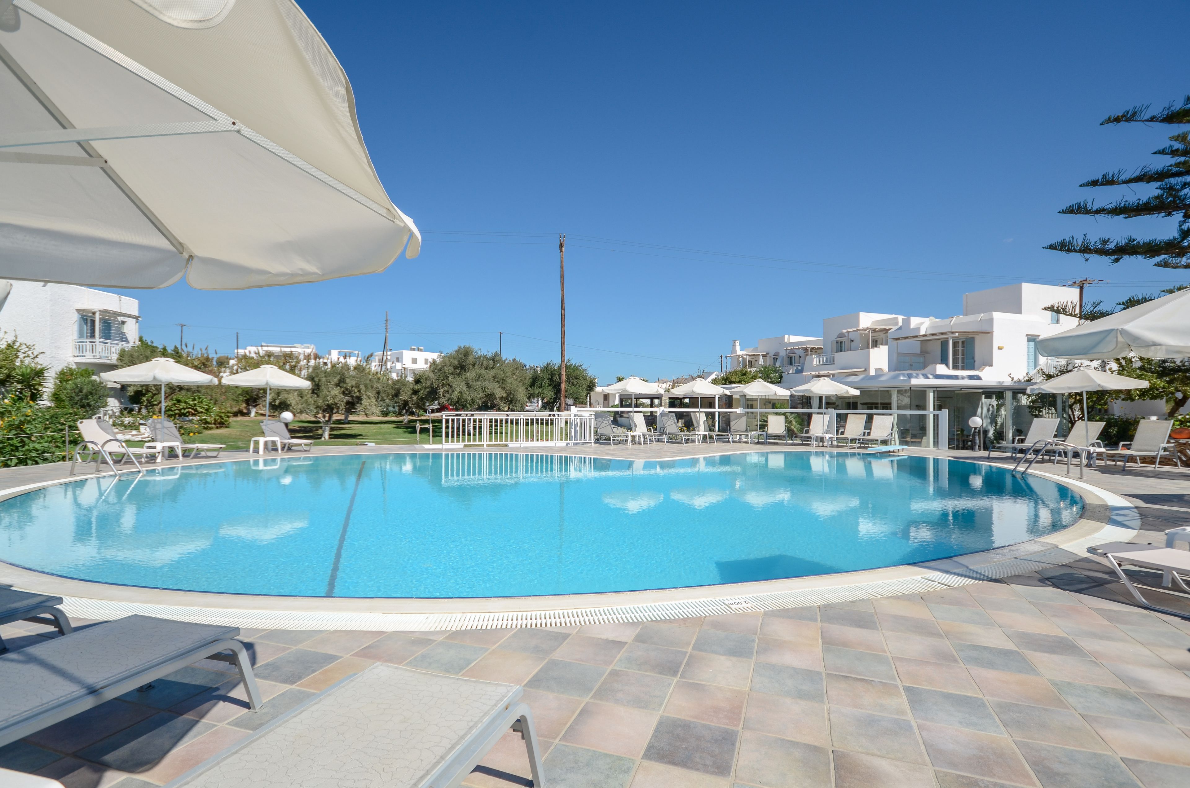 Seasonal outdoor pool