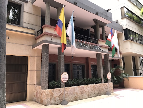 Fachada del alojamiento