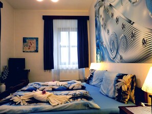 Double Room | Desk, blackout drapes, WiFi (free), bed sheets - Hotel Stará Škola (Horice Na Sumave)