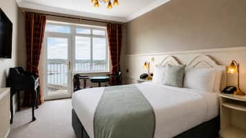 Superior Double Room, Lake View | In-room safe, desk, laptop workspace, iron/ironing board