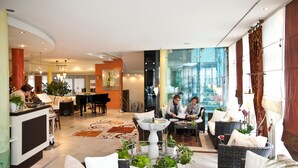 Sitteområde i lobbyen