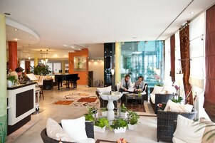 Sala de estar en el lobby