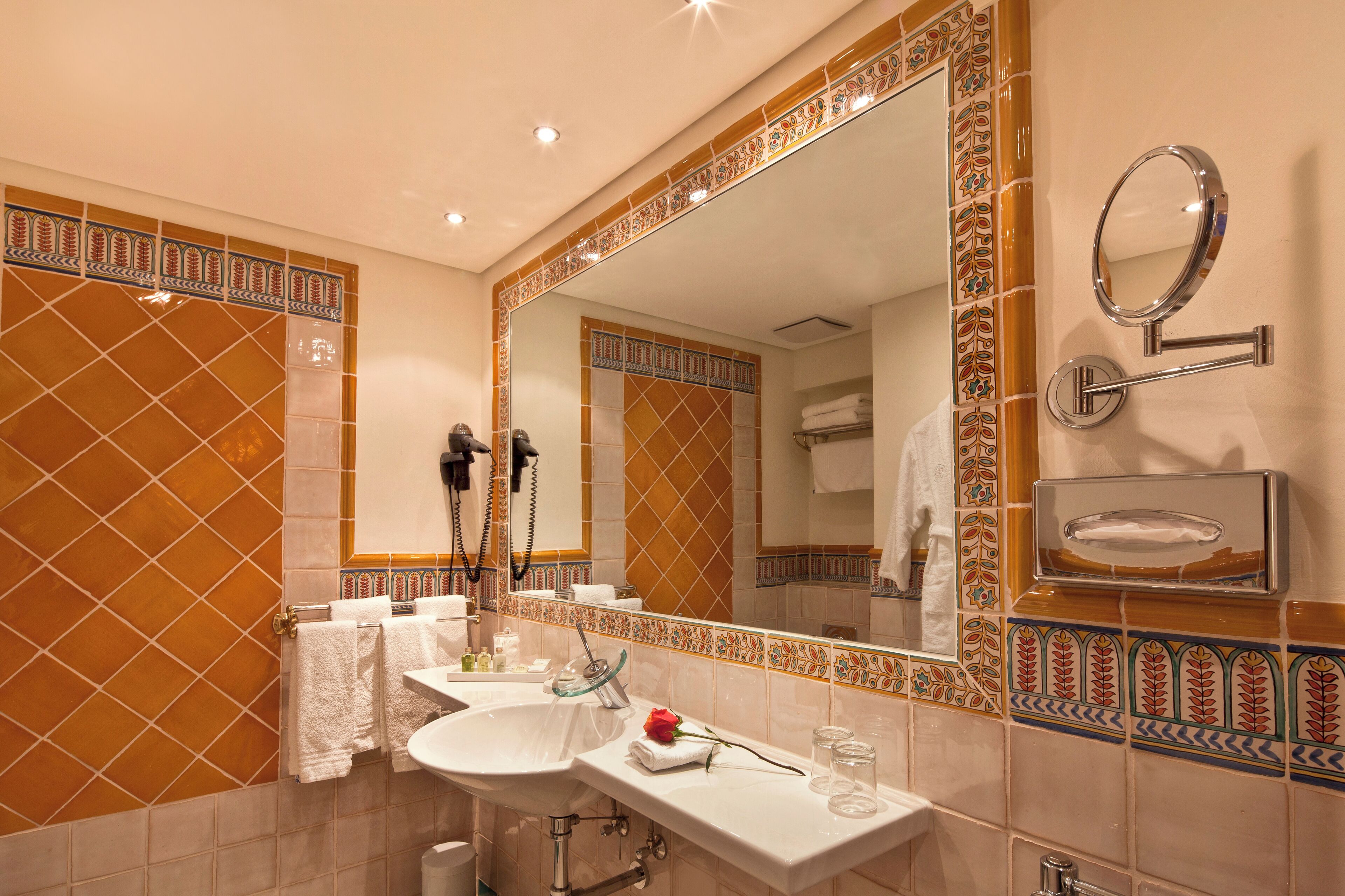 apartment | bathroom | free toiletries, hair dryer, bathrobes, towels