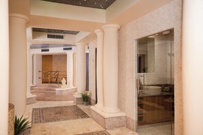 Salas de tratamiento para parejas, tratamientos corporales, hidroterapia