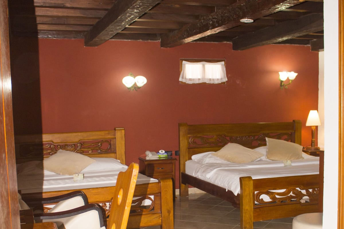 Chambre Double Junior, plusieurs lits, dans la tour