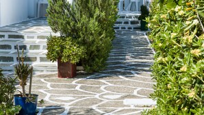 Exterior detail - Betty Apartments (Paros)